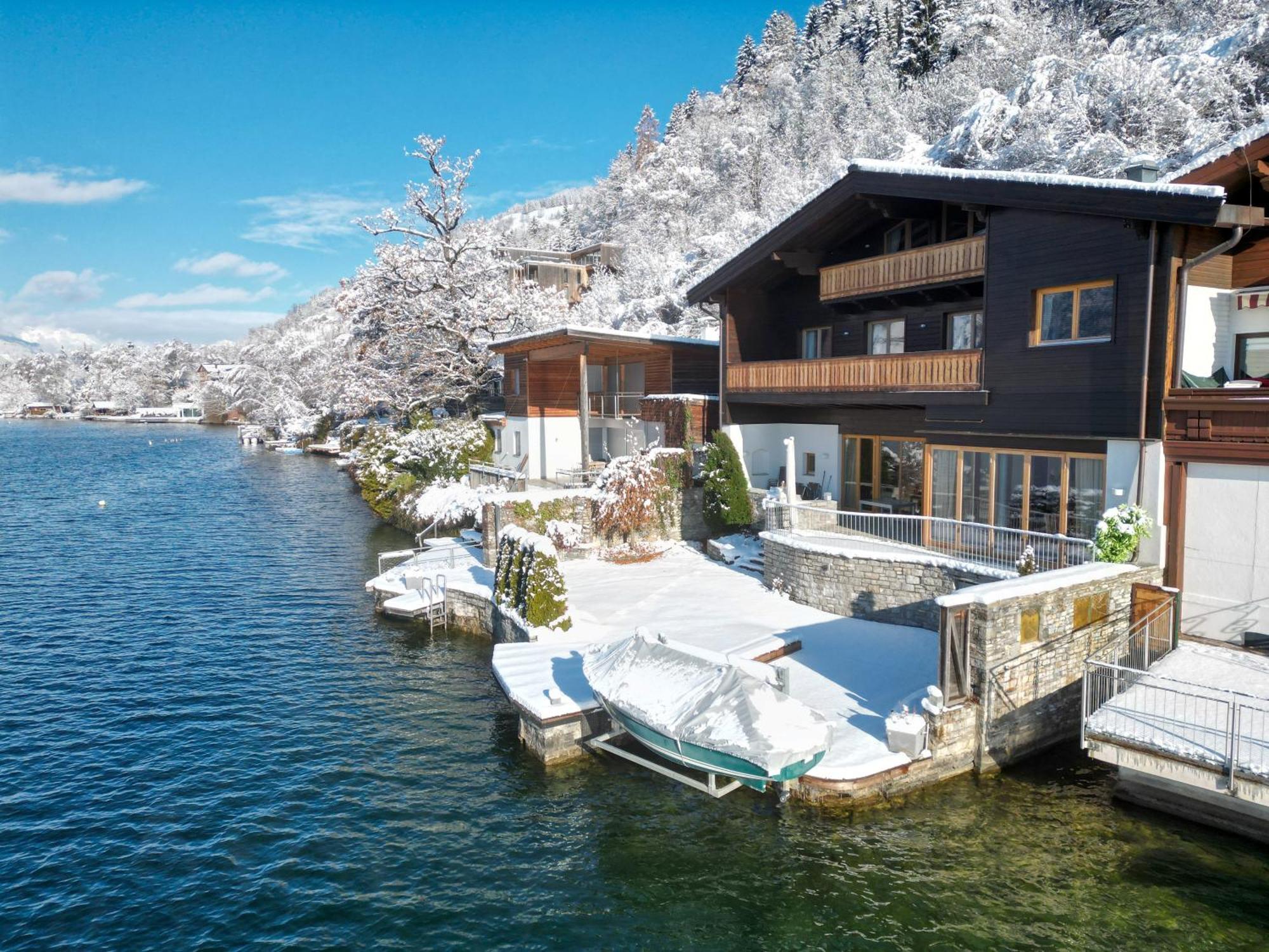 Finest Lakeside Villa Zell Am See By All In One Apartments Erlberg Exterior foto