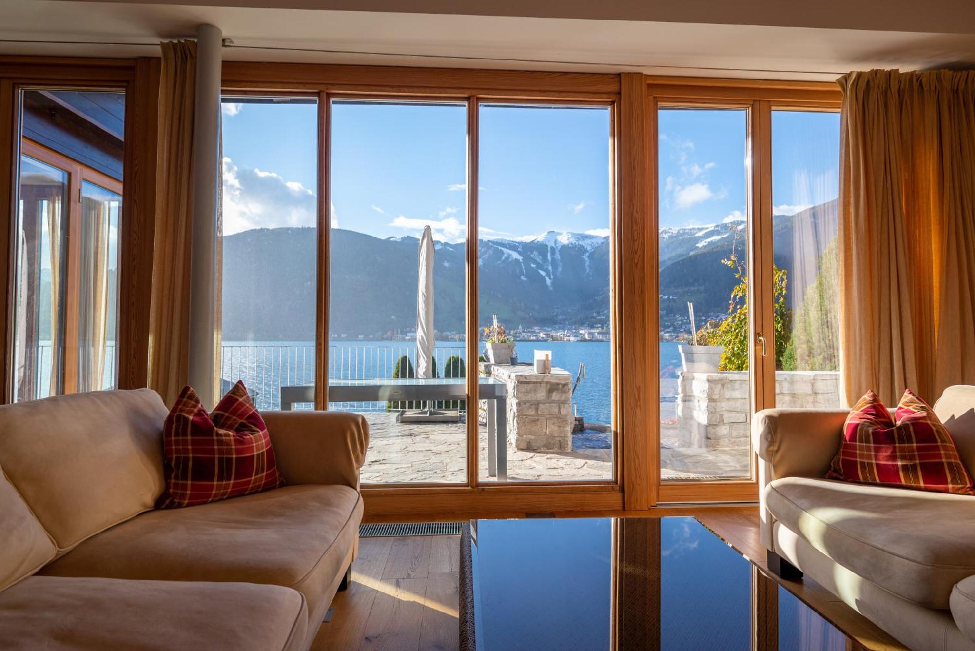 Finest Lakeside Villa Zell Am See By All In One Apartments Erlberg Exterior foto